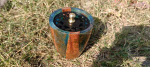 Brûleur d'encens en résine exclusif Bakoor Design moderne Ramadan Eid pour une décoration festive haut de gamme à la maison - Product Image 2