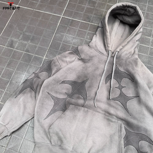 Colección 2026: Sudaderas con Capucha para Hombre, Corte Regular, Bordado de Logotipo Personalizado, Lavado Ácido, Ecológicas, Superventas - Product Image 5