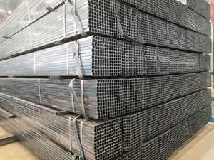 مورد أنابيب ثنائية مجوفة قسم مجوف أسود صلب - Product Image 5