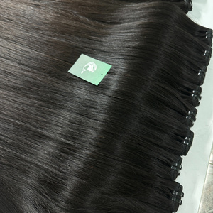 La mejor venta al por mayor competitiva Body Wave Bundles Raw Virgin Extensiones de cabello vietnamita Trama de cabello Remy Onda natural Jerry Curl Styles - Product Image 3