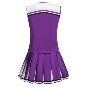 Costume de Cheerleader pour Femme, Tenue de Cheerleading, Uniforme Scolaire, Déguisement de Fête d'Halloween pour Adulte, Robe Sportive Sexy, Cosplay Fantaisie pour Jeu - Product Image 2