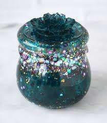 Handmade <b>Marble</b> Finish Resin <b>Jar</b> - Product Image 2
