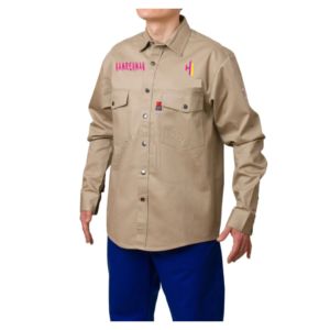 Fire Retardant FR <b>Shirt</b> Button <b>Flame</b> Retardant Snap Fr Welding <b>Shirt</b> High Visibility <b>Flame</b> Retardant <b>Shirt</b> Anti-Static Nylon - Product Image 4