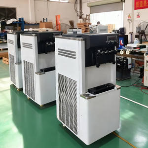 Machine à glace molle commerciale la plus vendue, machine à glace molle rapide, petite machine à glace molle trois couleurs - Product Image 4