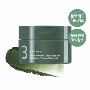 Pour Numbuzin No. 3 85g Démaquillant Pore & Maquillage Baume Nettoyant au Thé Vert et au Charbon de Bois - Product Image 1