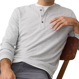 Camisa Henley Premium Ligera de Corte Holgado y Costuras Duraderas con Tela Transpirable y Tacto Suave - Product Image 4