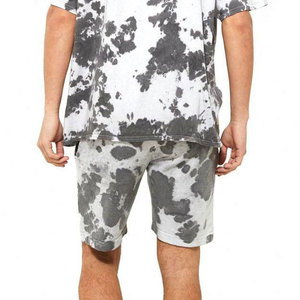 Pantalones Cortos de Alta Calidad en Color Liso con Lavado Ácido, Pantalones Cortos Deportivos Casuales para Hombre en Color Liso con Lavado Ácido - Product Image 2