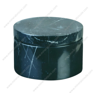 Services OEM : Pots et récipients en onyx et marbre naturels, finition lisse, pot et récipient en marbre noir pour la vente en ligne - Product Image 2