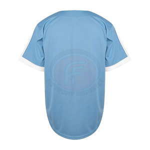 Low MOQ Customized Breathable Short Sleeve Baseball Jersey Lightweight Durable Material for School <b>College</b> and Club Teams - Product Image 2