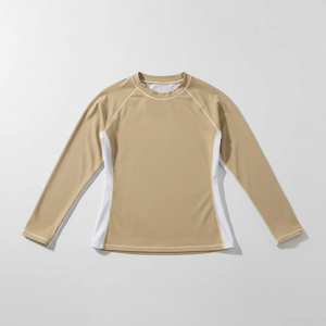 Nuevo Diseño 2026, Traje de Baño de Manga Larga para Mujer, Marca Harry Johnson, Color Bronceado y Blanco, Poliéster, para Verano - Product Image 4