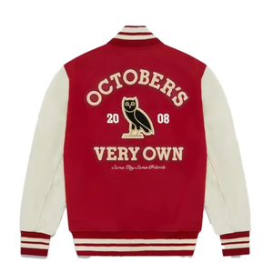 Handmade Coated Canvas Reversible Windproof Waterproof Custom Stand Collar Front Logo <b>Slim</b> <b>Fit</b> Varsity <b>Jacket</b> - Product Image 2