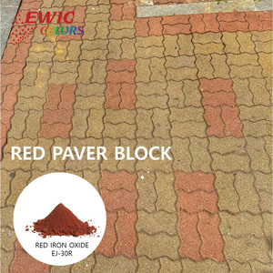 [EWIC COLORS] Iron Oxide Inorganic Pigment (Fe2O3) Synthetic Dye <b>Raw</b> <b>Material</b> For Ceramic Tiles Asphalt Coating Block Korea - Product Image 2