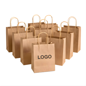 Bolsas de Compra de Papel Kraft Premium con Asas Retorcidas, Impresión Personalizada, Reutilizables, Embalaje para Minoristas, Proveedor OEM - Product Image 2