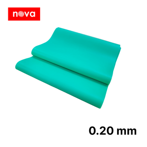 Bande de résistance en latex de caoutchouc naturel, fournisseur Malaisie, 1,5 m x 6 pouces, 0,20 mm, pour musculation et entraînement à domicile - Product Image 1