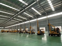 Cadre solaire multifonction 6m Post Crawler Solar Pile Driver Ramming Pounder Machine Pile Driver/