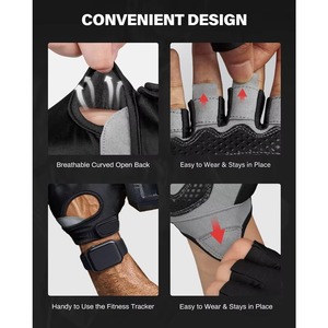 Gants de musculation respirants unisexes de haute qualité pour la musculation, les exercices de fitness, les gants de sport pour femmes et hommes - Product Image 3