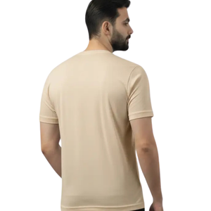 Camiseta de Cuello Redondo para Hombre, Manga Corta, Corte Regular, Estilo Casual Básico, Ropa Urbana, Venta al Por Mayor, Personalizable, Moda Diaria - Product Image 2