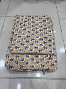 Premium Handmade Printed Cotton <b>Laptop</b> <b>Sleeve</b> <b>14</b> Inch Quilted Padded Protective Business Gift Wholesale Export Supplier - Product Image 3
