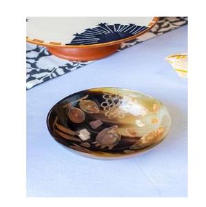 Juego de cuencos para servir de cuerno Natural de marca de alta calidad, cuencos de afeitar pulidos hechos a mano para restaurante casero, tallados en la India - Product Image 1