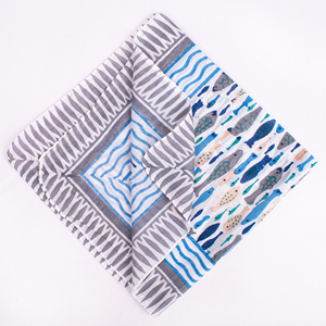 Newest Cotton Fish Pattern Multi <b>Colour</b> Bandana Square Scarf Best Summer Multifunctional Boho Neckerchief Tote Tie Wrap - Product Image 4