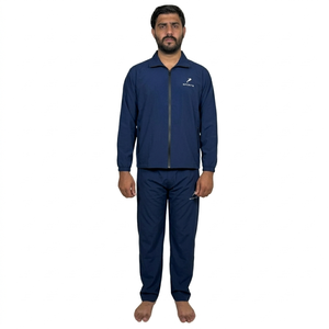 Conjunto Deportivo Informal para Hombre, Traje Deportivo, Combinación de Pantalón y Chaqueta Deportiva, Ropa Deportiva para Uso Diario - Product Image 1