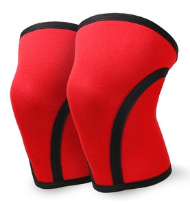 Genouillère de musculation GAF en nylon et coton respirant, épaisse, avec compression et soutien, protection professionnelle antidérapante, grandes tailles - Product Image 6