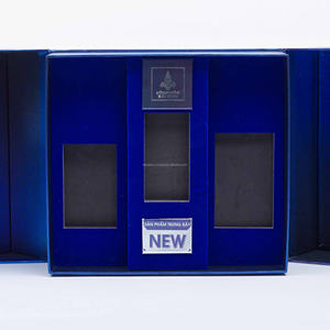 Caja de papel Kraft corrugado duradera de lujo de 2mm, lámina de esponja con cierre magnético, laminación brillante/mate, revestimiento UV reciclable varios - Product Image 2