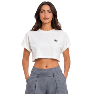 T-shirt court sportif respirant à col rond personnalisé pour femme, 100 % coton, impression DTG, coupe ajustée, OEM - Product Image 1