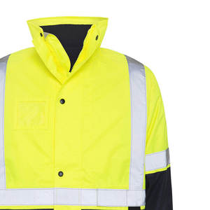 Wholesale Low Price Waterproof Reflective Safety Workwear <b>Jacket</b> Customized Logo Option Polyester for Men Women - Product Image 6