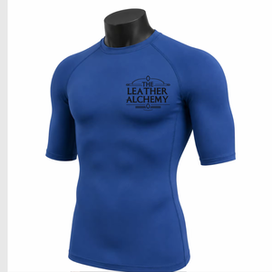 Training Shirt <b>Men</b> Athletic Fitness Gym Workout Shirt Sports Performance Wear Breathable Lightweight Quick Dry <b>Stretch</b> Fabric - Product Image 1