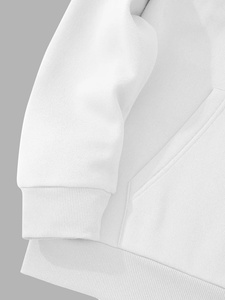 Sweat à capuche gothique streetwear pour homme grande taille, personnalisable avec étiquette, faible MOQ, impression graphique au dos, manches longues, pull-over OEM ODM - Product Image 4