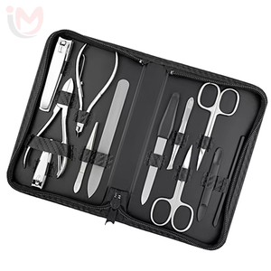 High Quality 3 in 1 Durable Adult Grooming Kits <b>Nail</b> Care Kit Scissors Metal Case Manicure Pedicure <b>Set</b> Perfect Gift <b>Set</b> - Product Image 5
