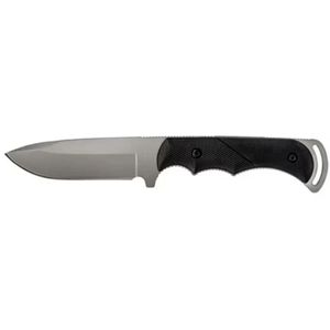 Couteaux à lame fixe de qualité supérieure avec une large et tranchante bordure de coupe et une poignée antidérapante noire pour la chasse, le camping en plein air - Product Image 2