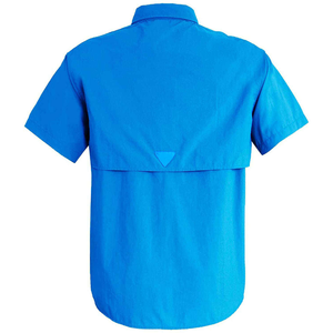 Chemises de pêche personnalisées à manches longues, bleu roi, protection UV SPF50, séchage rapide, antibactériennes, avec poche avant pour - Product Image 4
