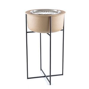 Soporte ajustable de metal para calentador con estructura resistente para uso con calentadores infrarrojos y calentadores de patio - Product Image 1