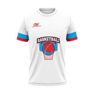 เสื้อบาสเก็ตบอลแบบกำหนดเอง แขนสั้น แห้งเร็ว โพลีเอสเตอร์ สำหรับผู้ชาย เสื้อทีมฝึกซ้อม พิมพ์โลโก้ เสื้อเจอร์ซีย์ ขายส่ง - Product Image 1