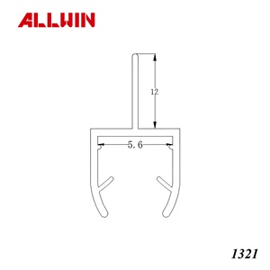 Glass Door <b>Seal</b> Water Stopper <b>Strip</b> PVC Door Sweep and Door Water <b>Seal</b> - Product Image 3