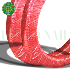 10 Gauge Low Carbon <b>Iron</b> Steel Wire Rod Coil Direct From Vietnam Factory Wrapped in PE PP Film Tie Wire | alambre de amarre - Product Image 5