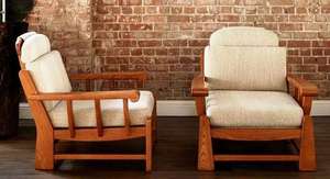 Fauteuil individuel de loisirs haut de gamme, rembourré, moderne, pour salon, salle de séjour, réception d'hôtel, chambre à coucher - Product Image 6
