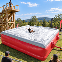 Matelas de saut gonflable durable pour cascades et plateforme de chute libre