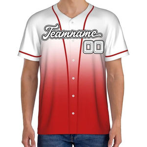 Camisetas de Béisbol Profesionales al por Mayor, Modernas, Personalizables, de Nuevo Estilo, para Entrenamiento, 100% Algodón Orgánico de Secado Rápido - Product Image 4