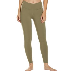 Mid Waist <b>Women</b> Yoga <b>Leggings</b> Summer Four Way Stretch Moisture Wicking Anti-Wrinkle Fabric Skinny Fit Sporty Style - Product Image 2