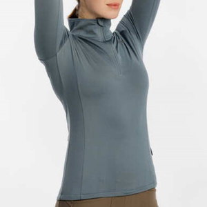 Camiseta de Equitación Elástica en 4 Direcciones de Alta Calidad, Capa Base para Competición, Camisa de Polo con Tela Técnica Suave al Tacto - Product Image 6