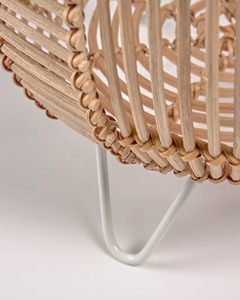 Cesta de Picnic Elegante de Bambú y Ratán, Organizador de Almacenamiento de Fibra Natural Hecho a Mano, con Logotipo Personalizado, Ecológico y Rústico - Product Image 3