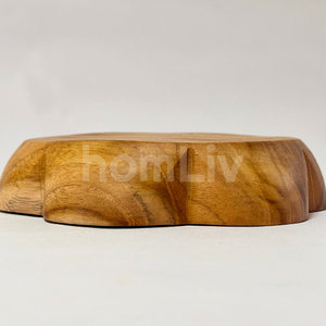 <span class=keywords><strong>Assiette</strong></span> miniature <span class=keywords><strong>en</strong></span> teck naturel écologique OEM, durable, sans peinture ni <span class=keywords><strong>vernis</strong></span>, halal, personnalisée, <span class=keywords><strong>pour</strong></span> servir des fleurs - Product Image 6