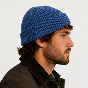 Unisex Soft Knit Beanie <b>Hat</b> <b>Winter</b> Ribbed Skull Cap Casual Streetwear Warm Headwear - Product Image 6