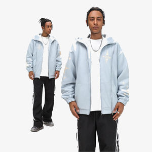 เสื้อฮู้ดดี้ไม่มีลาย2022มีฮู้ดผ้าคอตตอน100% น้ำหนัก - Product Image 2