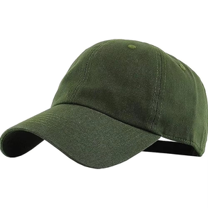 Unisex Mens Olive Green <b>Baseball</b> <b>Cap</b> Premium Cotton Adjustable Outdoor Casual <b>Plain</b> Dad Hat Custom Logo Wholesale - Product Image 1