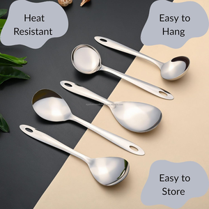 Cuchara de Servir de Acero Inoxidable de Grado Alimenticio con Acabado de Lujo, Proveedor de Países Bajos, Pedidos al por Mayor, Suministro para Catering - Product Image 4