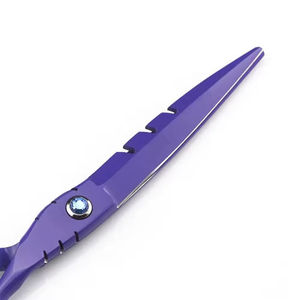 Ciseaux à cheveux en acier inoxydable, outil de barbier durable pour la texturisation et la fusion des cheveux - Product Image 5
